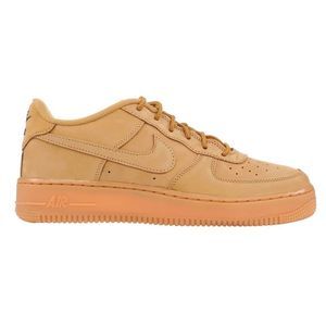 Nike Air Force 1 Winter PRM GS Low Youth Shoes Khaki and Gumshoe